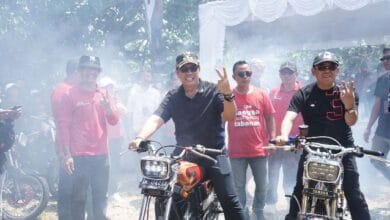Bupati Tabanan Membuka Turnamen Motor Anniversary Ke-1 Lagas Stroke