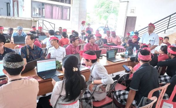 Bimtek Pemutakhiran Data Desa Presisi di Kecamatan Penebel