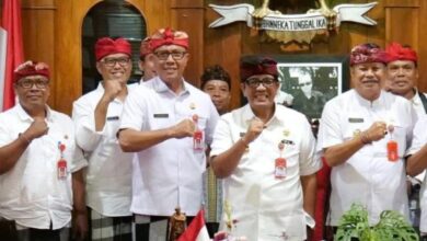 Bupati dan Wakil Bupati Tabanan bersama jajaran OPD