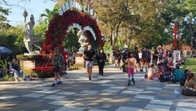 Lapangan Dangin Carik semakin estetik