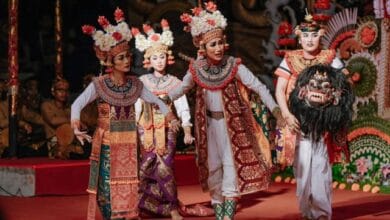 Penonton Terkesima Drama Tari Arja Klasik Mengwi Badung