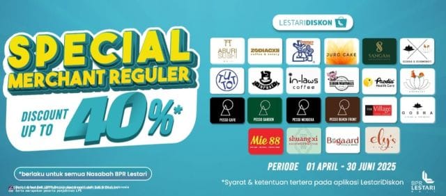 Program LestariDiskon Bidik 1.000 Merchant UMKM Lokal