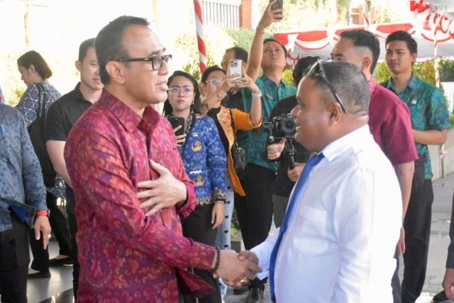 Walikota Jaya Negara Terima Delegasi Maldives