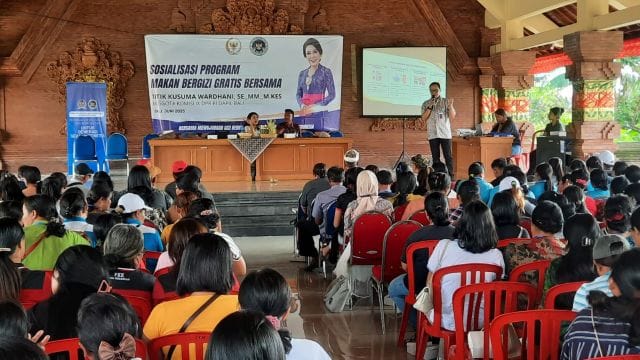 Komisi IX dan Badan Gizi Dukung Generasi Emas 2045 di Bali