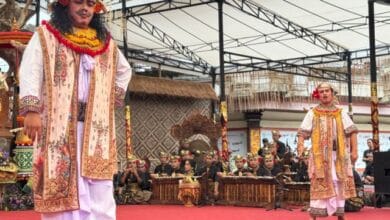 Sekaa Gong Ejo Bang, Kiadan, Desa Plaga Napak Pertiwi Tampil di PKB 2025