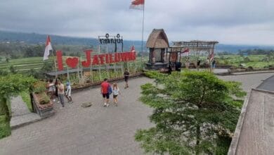 DTW Jatiluwih kini semakin ramai dikunjungi wisatawan