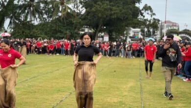 Pemkab Tabanan gelar lomba lari karung meriahkan HUT RI dan Provinsi Bali
