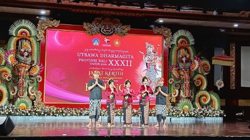 Duta Kabupaten Tabanan di Utsawa Dharma Gita Provinsi Bali 2025