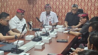 Rapat koordinasi pengawasan orang asing di Tabanan