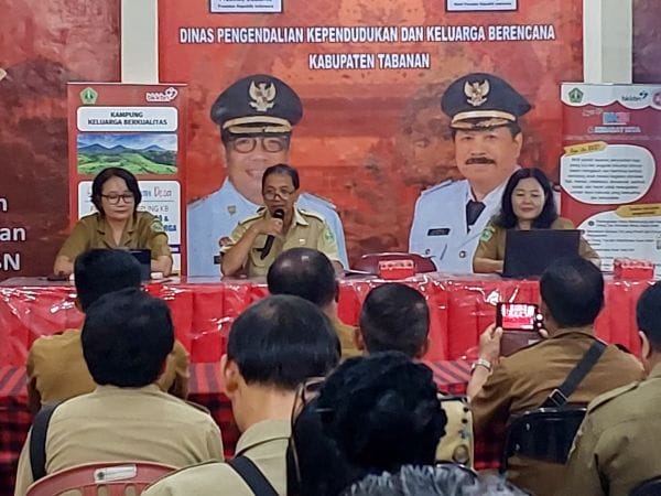 Dinas Kesehatan Kabupaten Tabanan, melaksanakan Publikasi Data Stunting Tahun 2025 yang digelar di Ruang Rapat Dinas Pengendalian Penduduk dan Keluarga Berencana
