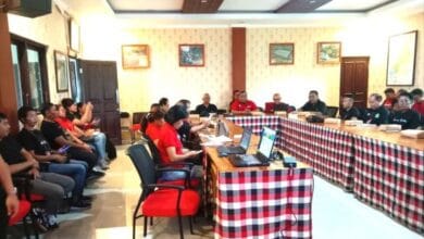 Diskominfo Tabanan menggelar Forum Group Discussion membahas progres dan evaluasi pelaksanaan Data Desa Presisi.