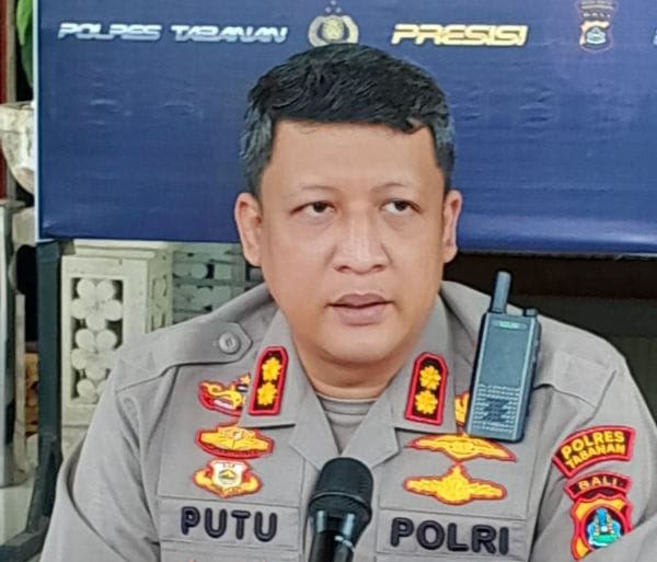 Kapolres Tabanan AKBP Putu Bayu Pati