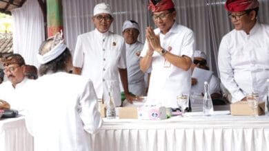 Sekda Tabanan hadiri kegiatan Nyastra di Jro Subamia Kangin, Tabanan