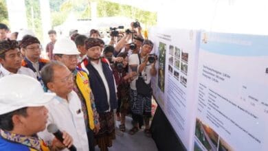 Ground Breaking Pembangunan Jalan Perbaikan Geometrik Batas Kota Singaraja–Mengwitani Shortcut Titik 9 dan 10 Paket 1 dan Paket 2