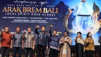Gubernur Bali Wayan Koster membuka Peringatan Hari Arak Bali ke-6 Tahun 2026 di The Westin Resort, Nusa Dua, Badung