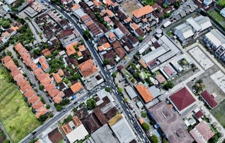 Lalu Lintas di wilayah Kerobokan Kelod