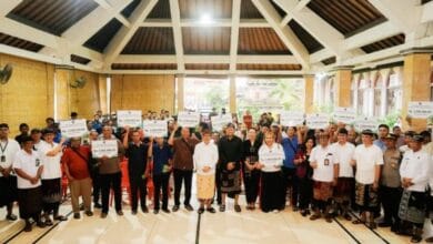 Penyerahan Bantuan Sosial menjelang Hari Raya Keagamaan selama Tahun 2025 tekan angka inflasi daerah Kabupaten Badung