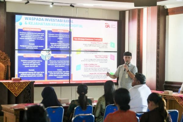 Kegiatan Financial Clinic #3 bertajuk ASN Anti Boncos Memahami Investasi Legal dan Bahaya Investasi Bodong