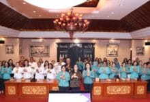 Ny. Rai Wahyuni Sanjaya, secara resmi membuka rapat persiapan dalam rangka peringatan Hari Kesatuan Gerak PKK Tahun 2026