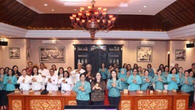 Ny. Rai Wahyuni Sanjaya, secara resmi membuka rapat persiapan dalam rangka peringatan Hari Kesatuan Gerak PKK Tahun 2026