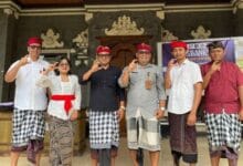 Tim Diskominfo Tabanan saat melaksanakan kegiatan Monitoring dan Evaluasi Keterbukaan Informasi Publik (KIP) serta Apresiasi Desa Tahun 2026 