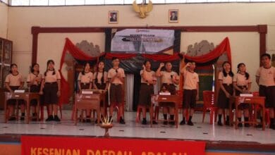 Bawaslu Tabanan Gelar Klompencapir Pemilu di SMPN 1 Tabanan