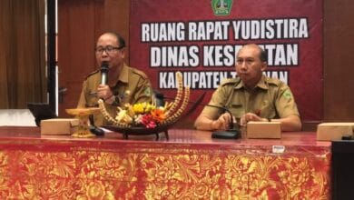 Pertemuan Tim Percepatan Penanggulangan Tuberkulosis Kabupaten Tabanan, di Ruang Pertemuan Yudistira Dinas Kesehatan
