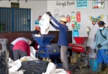 Bupati Adi Arnawa bersama Gubernur Wayan Koster saat mendampingi kunjungan kerja Menteri Lingkungan Hidup/Kepala BPLH Hanif Faisol Nurofiq dalam peninjauan pengelolaan sampah berbasis masyarakat di Kabupaten Badung