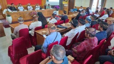 Bupati Badung I Wayan Adi Arnawa, menghadiri Sosialisasi Penataan Taman Desa Sangeh