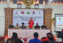 Kegiatan Focus Group Discussion (FGD) dalam rangka review Dokumen Kajian Risiko Bencana Tahun 2022–2026