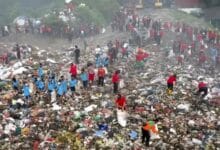 Kegiatan Pencanangan Gerakan Serentak Pilah Sampah dari Rumah (Gertak PiSah Rumah)” yang digelar di TPA Mandung, Desa Sembung Gede, Kecamatan Kerambitan