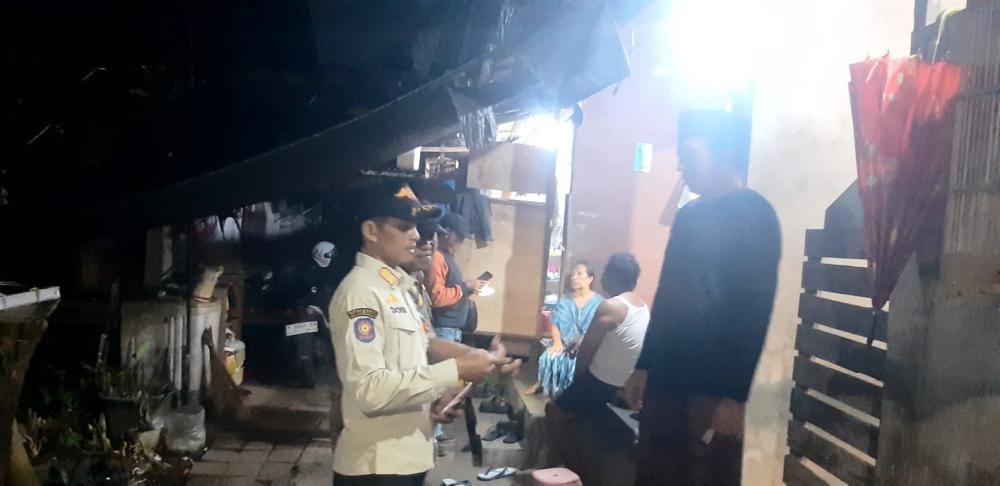 Kegiatan Sidak Penduduk Pendatang di Desa Kediri