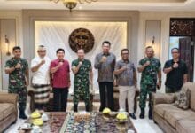 Pansus TRAP DPRD Bali saat bertemu dengan Pangdam IX/Udayana