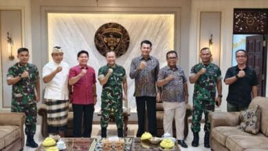 Pansus TRAP DPRD Bali saat bertemu dengan Pangdam IX/Udayana
