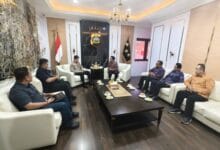 Pansus TRAP DPRD bali saat audiensi dengan Kapolda Bali