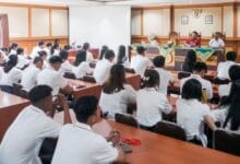 Pelatihan Wirausaha Muda Pemula Tahun 2026 yang resmi dibuka di Gedung Kwarcab Badung