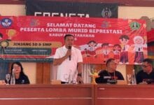 Pembukaan lomba murid berprestasi tingkat SD dan SMP dalam rangka memperingati Hari Pendidikan Nasional (Hardiknas) 2026