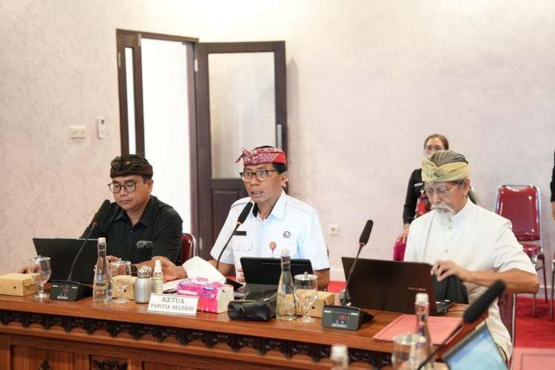 Sekda Tabanan, I Gede Susila pimpin Seleksi Terbuka Jabatan Pimpinan Tinggi Pratama di Lingkungan Pemerintah Kabupaten Tabanan