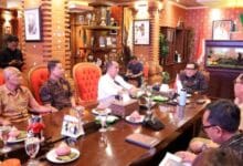 Audiensi Jajaran KONI Tabanan dan Disdik Tabanan dengan Bupati Tabanan dalam rangka persiapan Porjar 2026