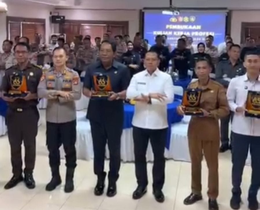 Ketua DPRD Badung I Gusti Anom Gumanti menghadiri Kuliah Kerja Profesi peserta didik Sespimmen Polri Dikreg ke-66