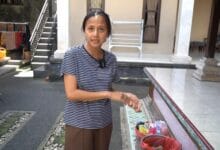 Ni Made Serly Liana Dewi, warga Desa Dauh Peken Kecamatan Tabanan