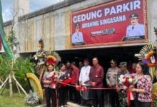 Peresmian Gedung Parkir Jayaning Singasana yang berlokasi di Jalan Diponegoro