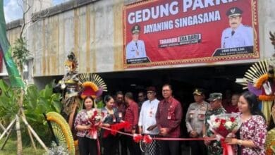 Peresmian Gedung Parkir Jayaning Singasana yang berlokasi di Jalan Diponegoro