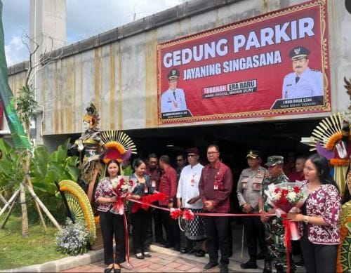 Peresmian Gedung Parkir Jayaning Singasana yang berlokasi di Jalan Diponegoro