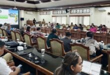 RDP DPRD Bali tentang tata ruang, aset daerah, dan perizinan dengan BTID, yang digelar di Ruang Rapat Gabungan DPRD Bali