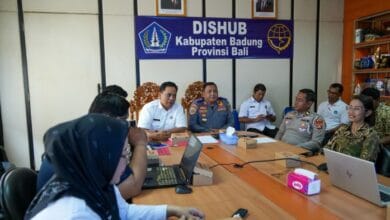 Rapat koordinasi mematangkan rekayasa lalu lintas di kawasan Pecatu, Kecamatan Kuta Selatan