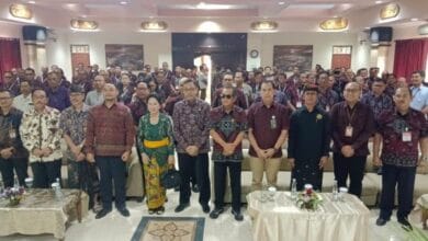 Badan Kerja Sama Lembaga Perkreditan Desa (BKS-LPD) Provinsi Bali menggelar Rapat Kerja Daerah (Rakerda) Tahun 2026 di Hotel Puri Nusa Indah, Denpasar