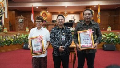 Bupati Wayan Adi Arnawa menerima langsung LHP LKPD TA 2025 dari BPK RI sekaligus meraih WTP ke-12 kalinya secara berturut-turut