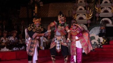 Sanggar Tari dan Tabuh Prabha Semara Jaya tampil memukau dalam Rekasadana (Pergelaran) Kesenian Tradisional Pesta Kesenian Bali (PKB) 2026