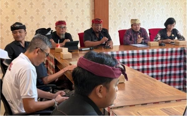 Sosialisasi dan Bimtek Monev KIP Tahun 2026 yang diselenggarakan oleh Komisi Informasi Provinsi Bali di Dinas Komunikasi dan Informatika Kabupaten Tabanan